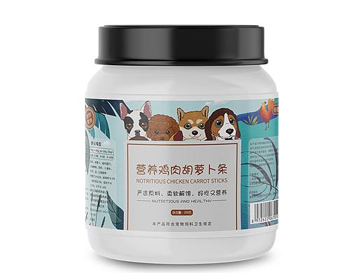 宠物零食包装袋包装设计