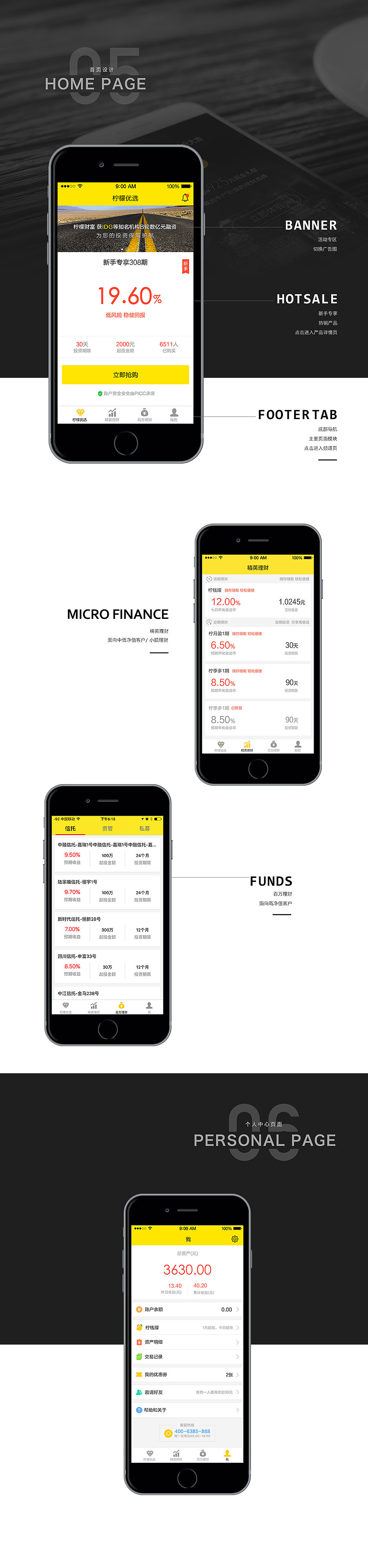 柠檬移动端设计（图ZNDQ2NzQ2OTY=） - APP界面 - 站酷设计师Daisychen311原创素材 - 站酷ZCOOL