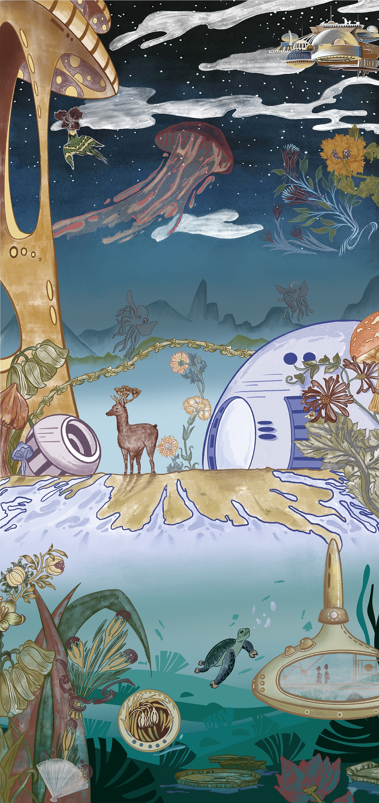 william morris 项目|插画|艺术插画|dioxinn_ - 原创作品 - 站酷