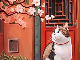 #城市文化100# 北京-春来故宫看狸奴