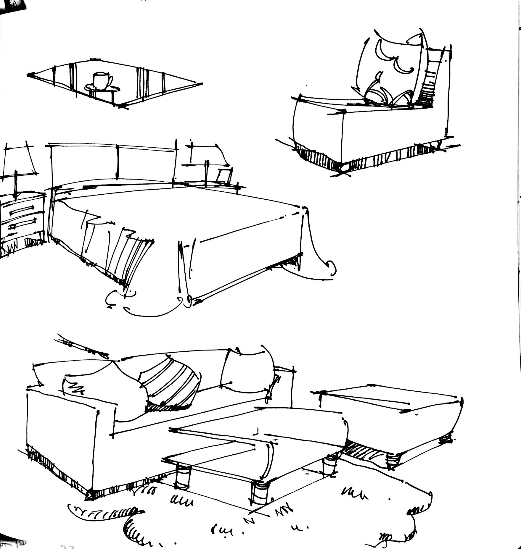 如何画好室内设计中的单体家具 - 知乎