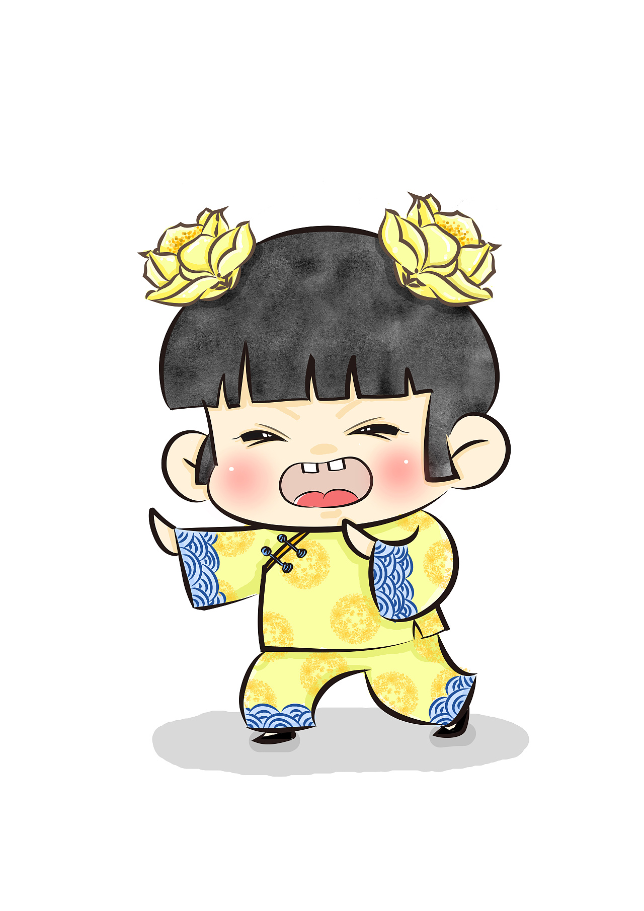 金茶花小妹3——欣欣,代表向荣