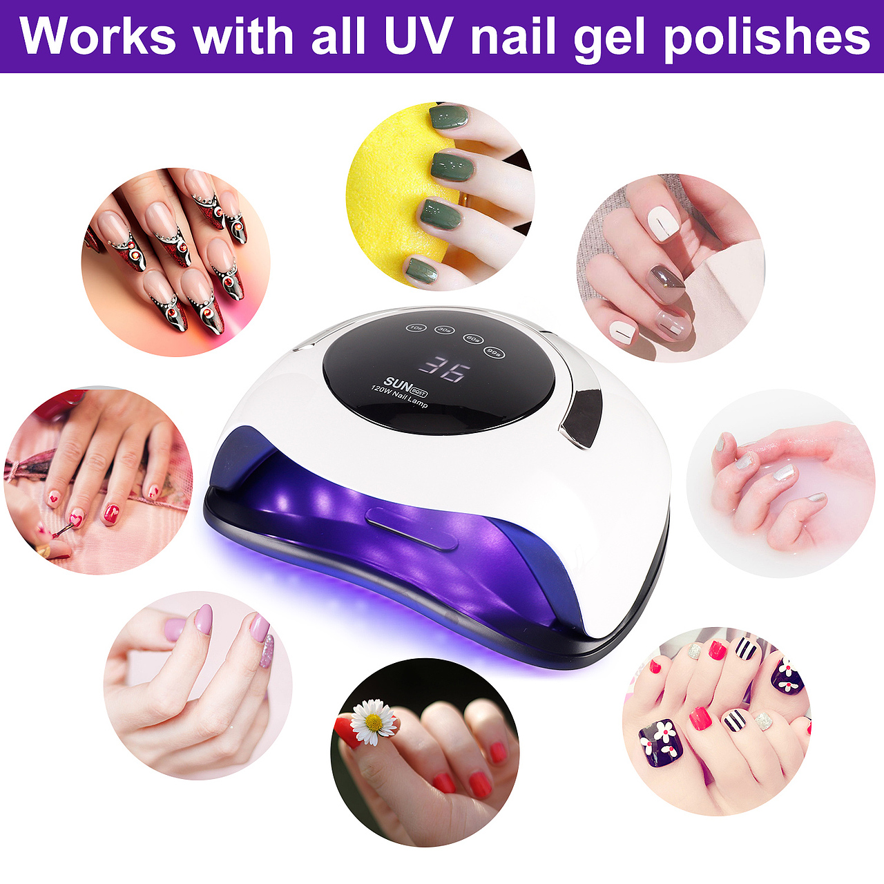 亚马逊主图--美甲灯（图ZMjA0OTUxNjA0） - 电商 - 站酷设计师象元设计工作室原创素材 - 站酷ZCOOL