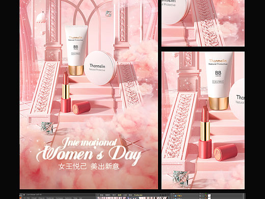 C4d場景#一些作品（個(gè)人主頁-ZMzU0NjU5OTY=） - 場景 - 站酷設(shè)計(jì)師小梨渦渦原創(chuàng)素材 - 站酷ZCOOL