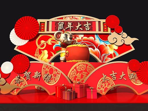 鼠年美陈