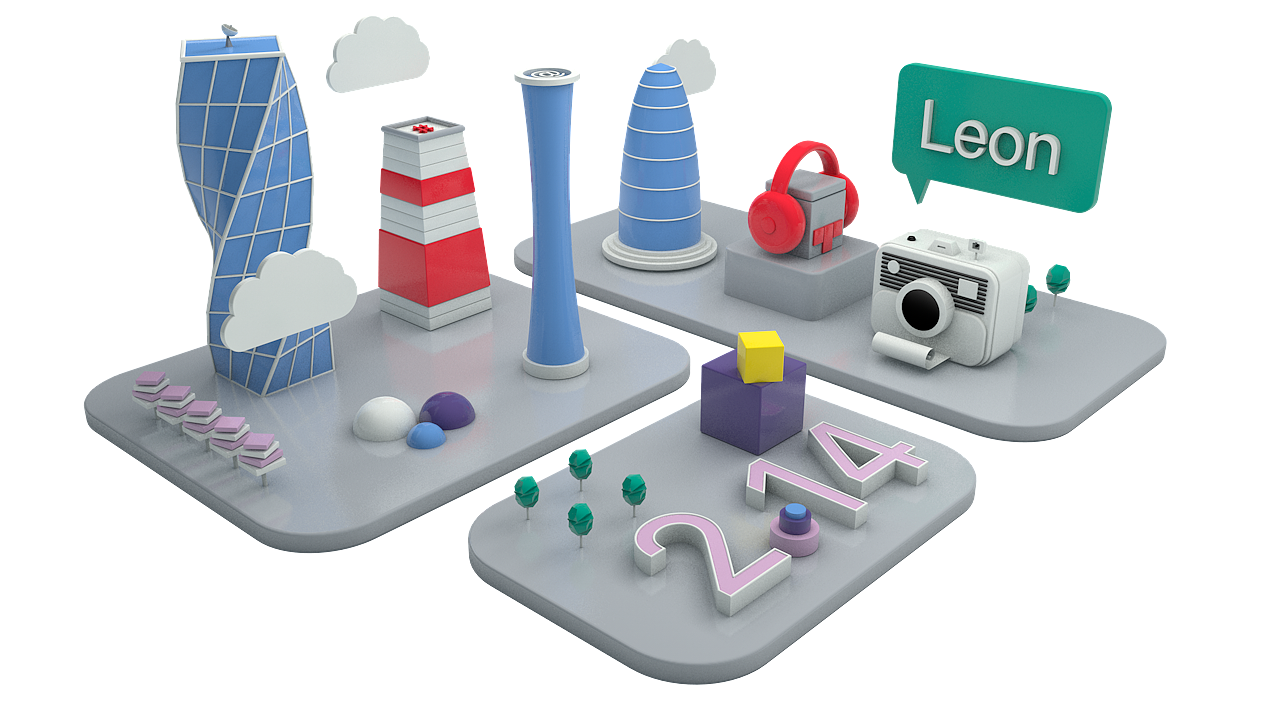 我只有背景建模（图ZMTA0NTcyODky） - 场景 - 站酷设计师Leon100原创素材 - 站酷ZCOOL