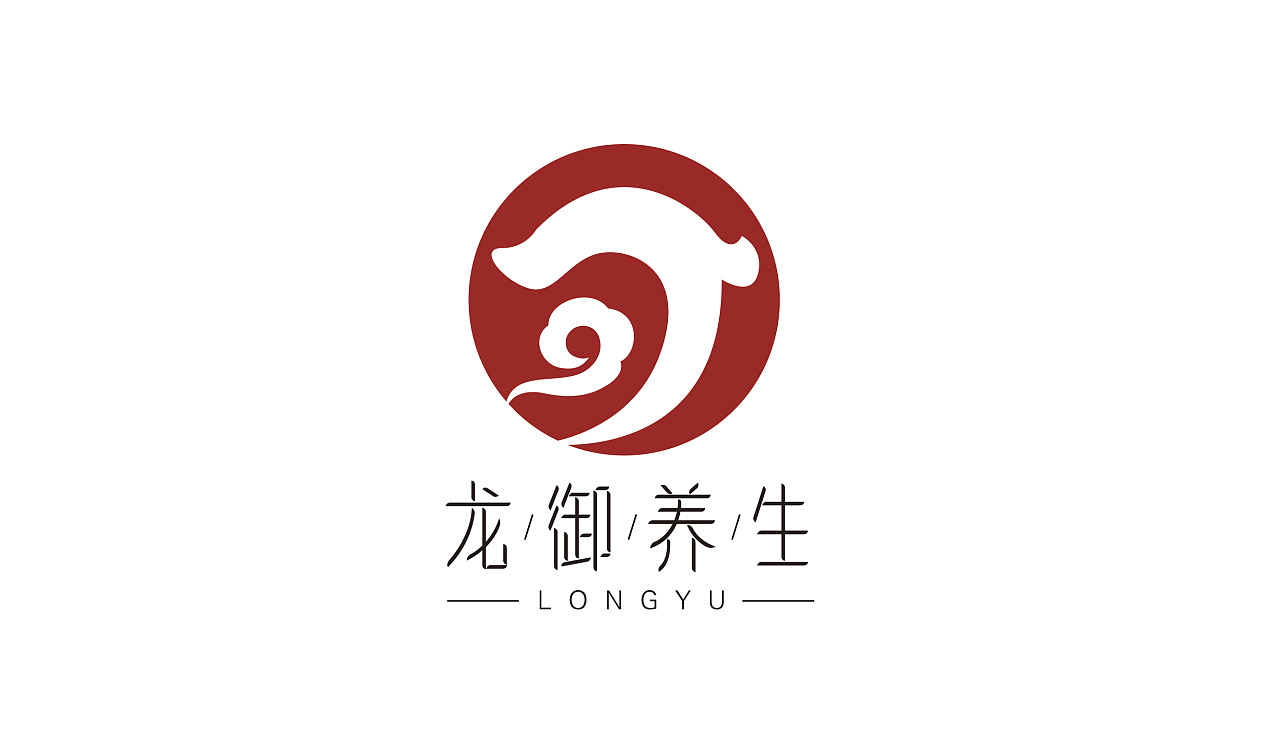 龙御养生logo设计