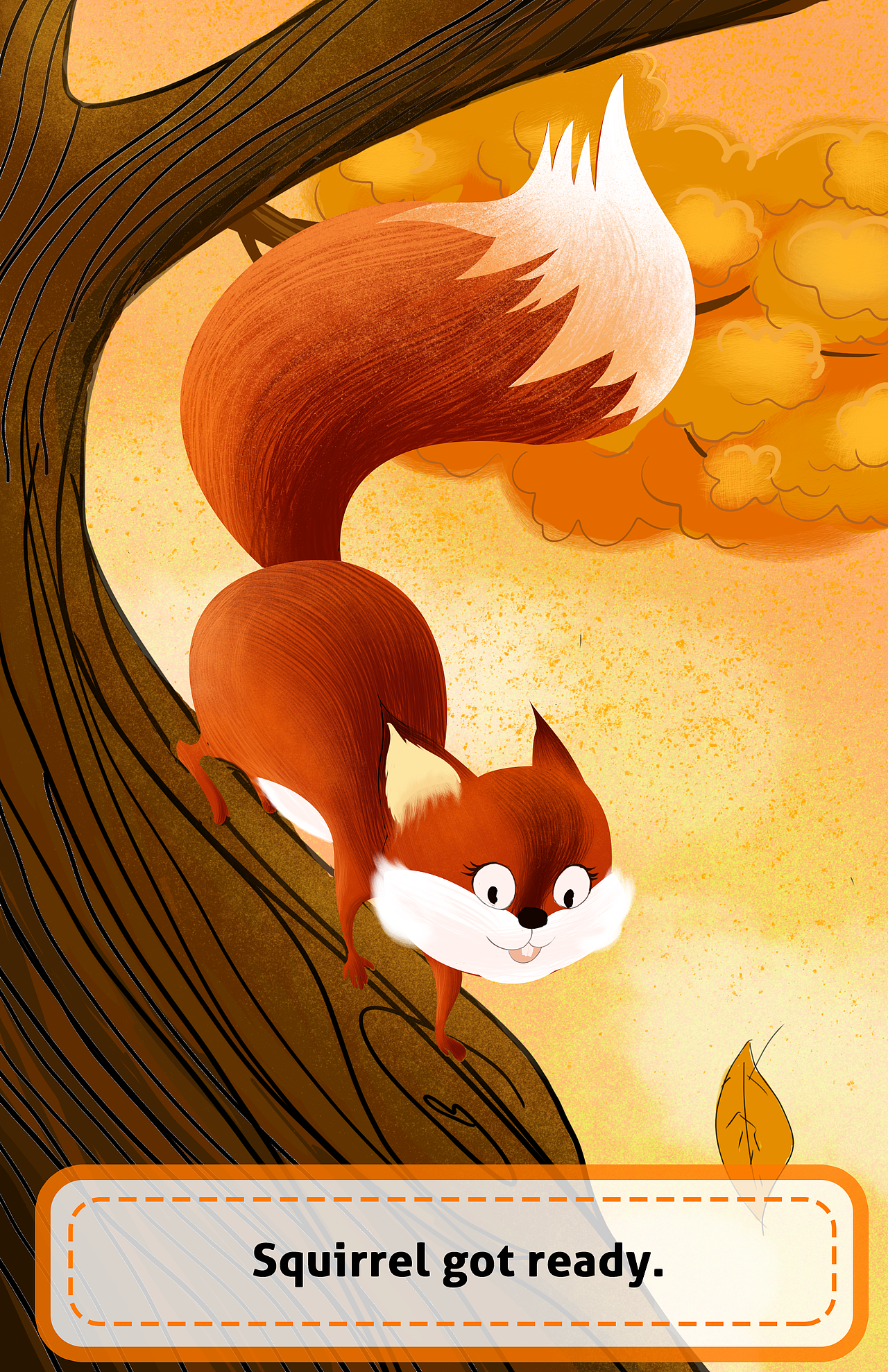 松鼠_千人的插画-站酷zcool