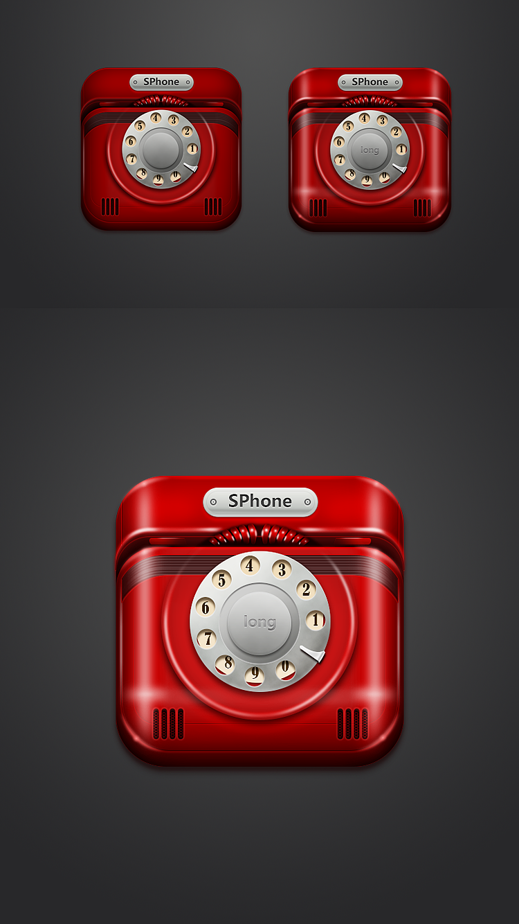 临摹sanadas拟物化电话icon（图ZNjc2ODg4Mjg=） - 图标 - 站酷设计师无物可减原创素材 - 站酷ZCOOL