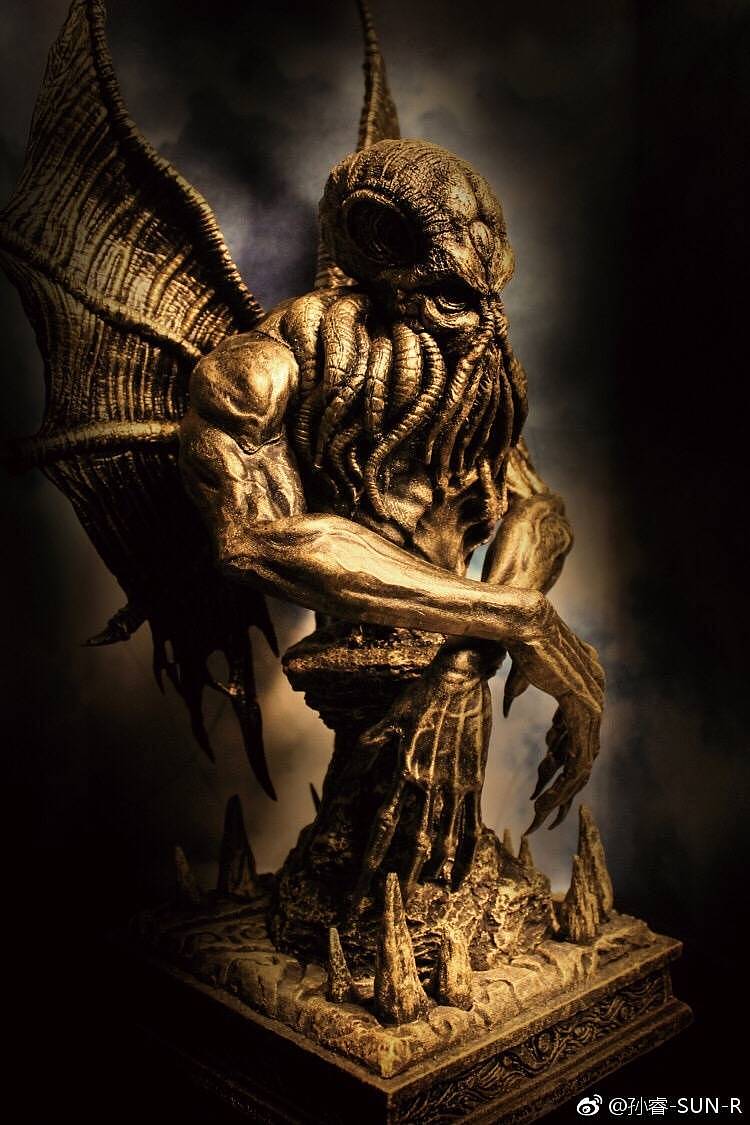 克苏鲁雕像完工