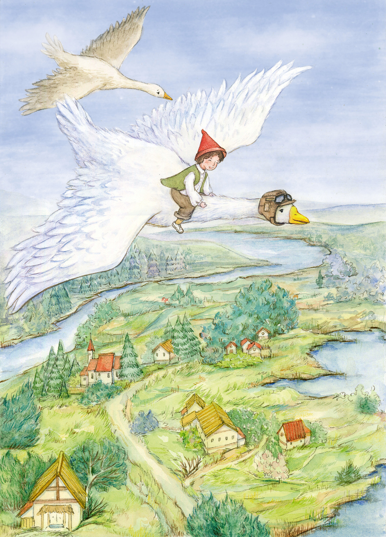 尼尔斯骑鹅旅行记