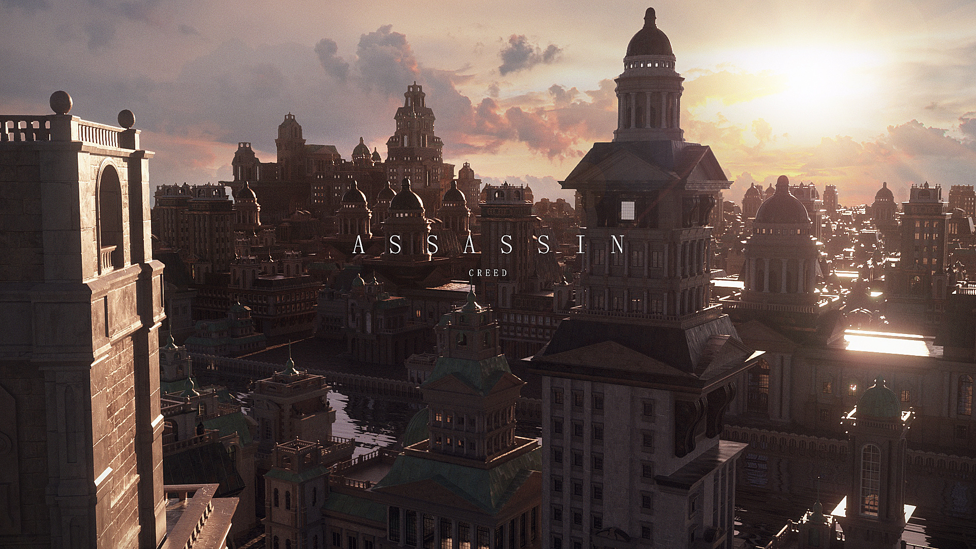 《刺客信条》主题海报|三维|场景|anll - 原创作品 - 站酷 (zcool)