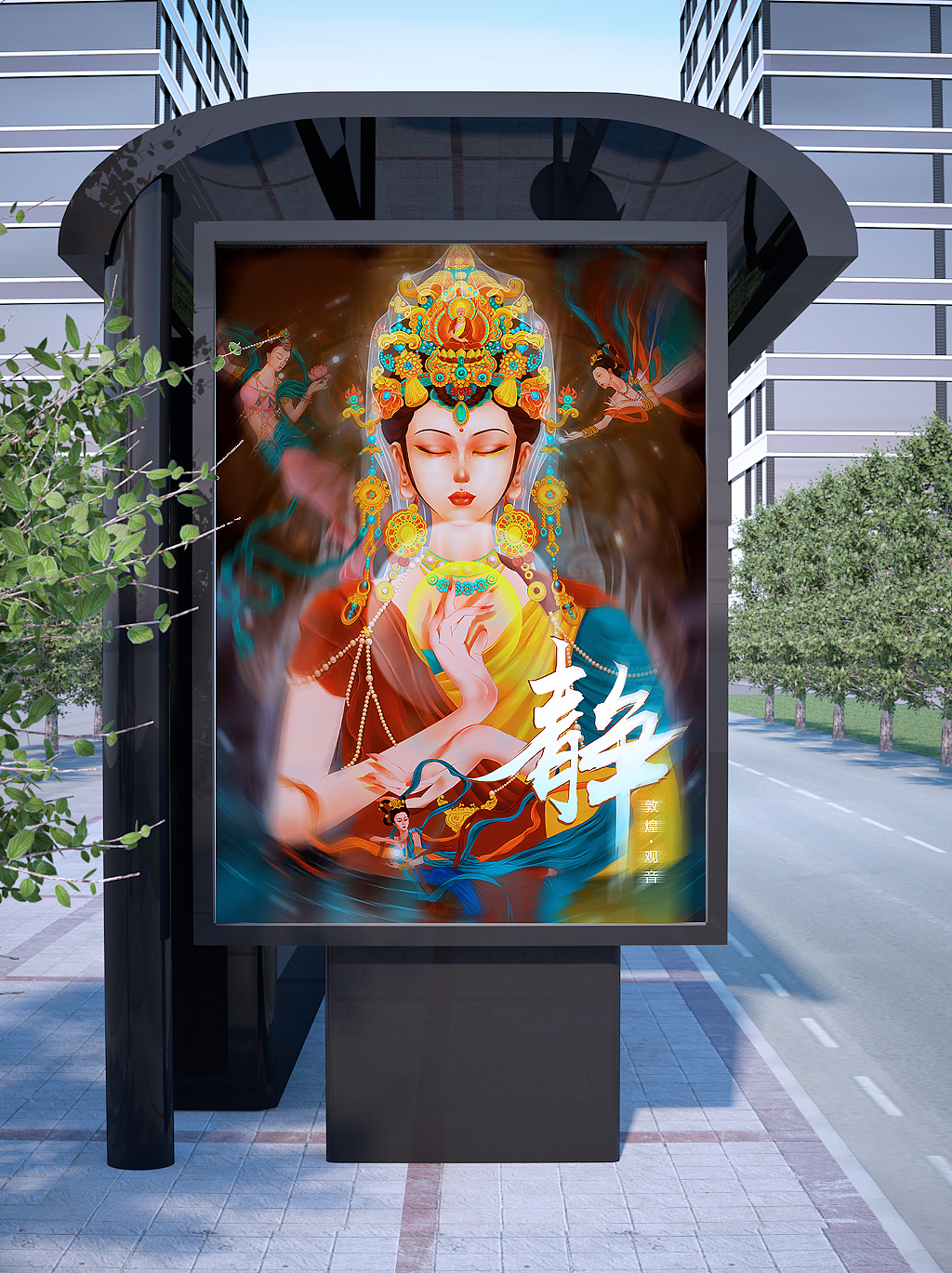 《靜》（圖ZMjkxMzM5MzU2） - 藝術(shù)插畫 - 站酷設(shè)計師楊里里原創(chuàng)素材 - 站酷ZCOOL