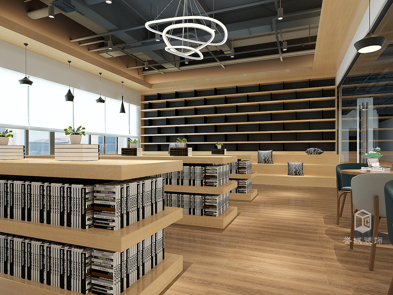 办公室设计(承接室内施工图效果图制作)