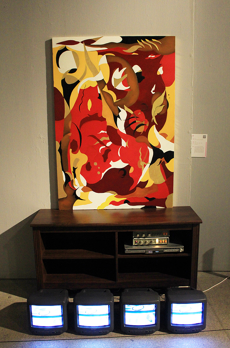 作品名称:日复一日作品材料:综合版画 br>作者姓名:孙森 br>指导教师