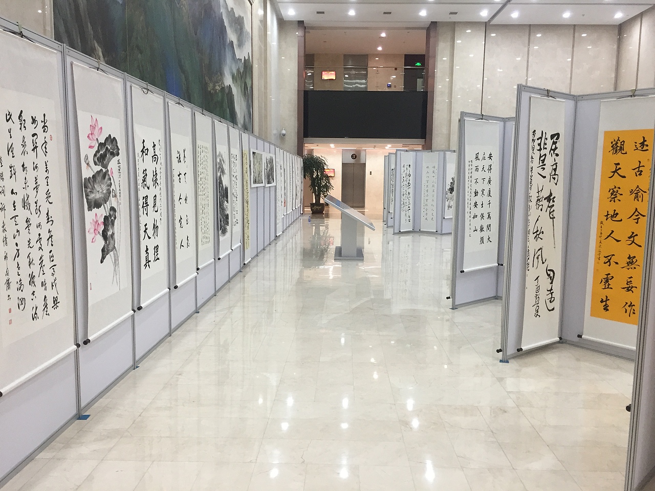 书画展（图ZOTM1MDE1NjQ=） - 展陈设计 - 站酷设计师会展设计原创素材 - 站酷ZCOOL
