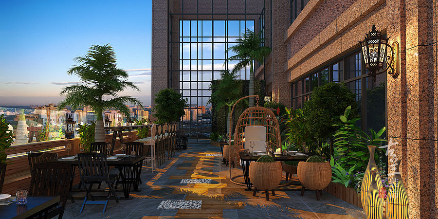 南充餐厅装修设计,南充西餐厅装修设计,南充花园餐厅装修设计——《花坊故事西餐厅》（图ZNzA1MzE2ODg=） - 家装设计 - 站酷设计师南充餐厅装修原创素材 - 站酷ZCOOL