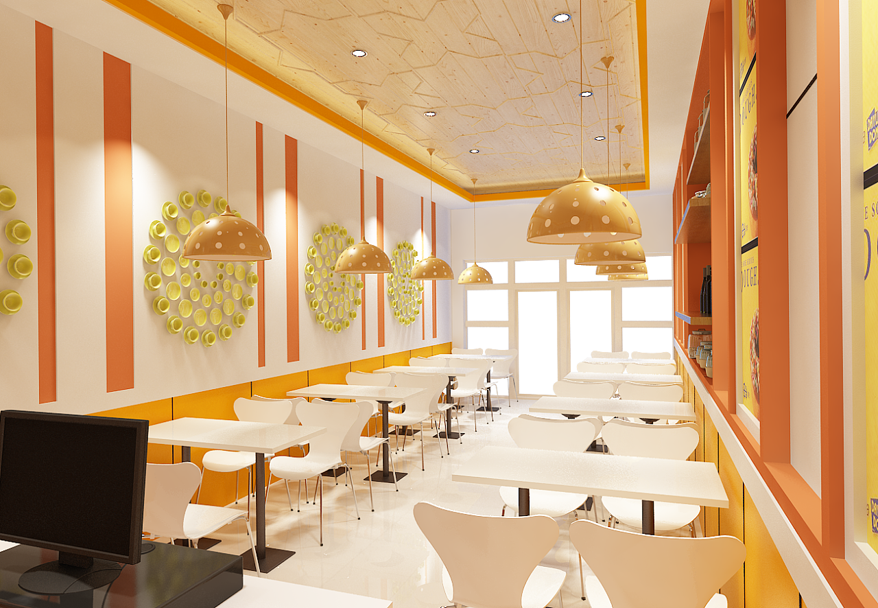 面馆店面设计效果图