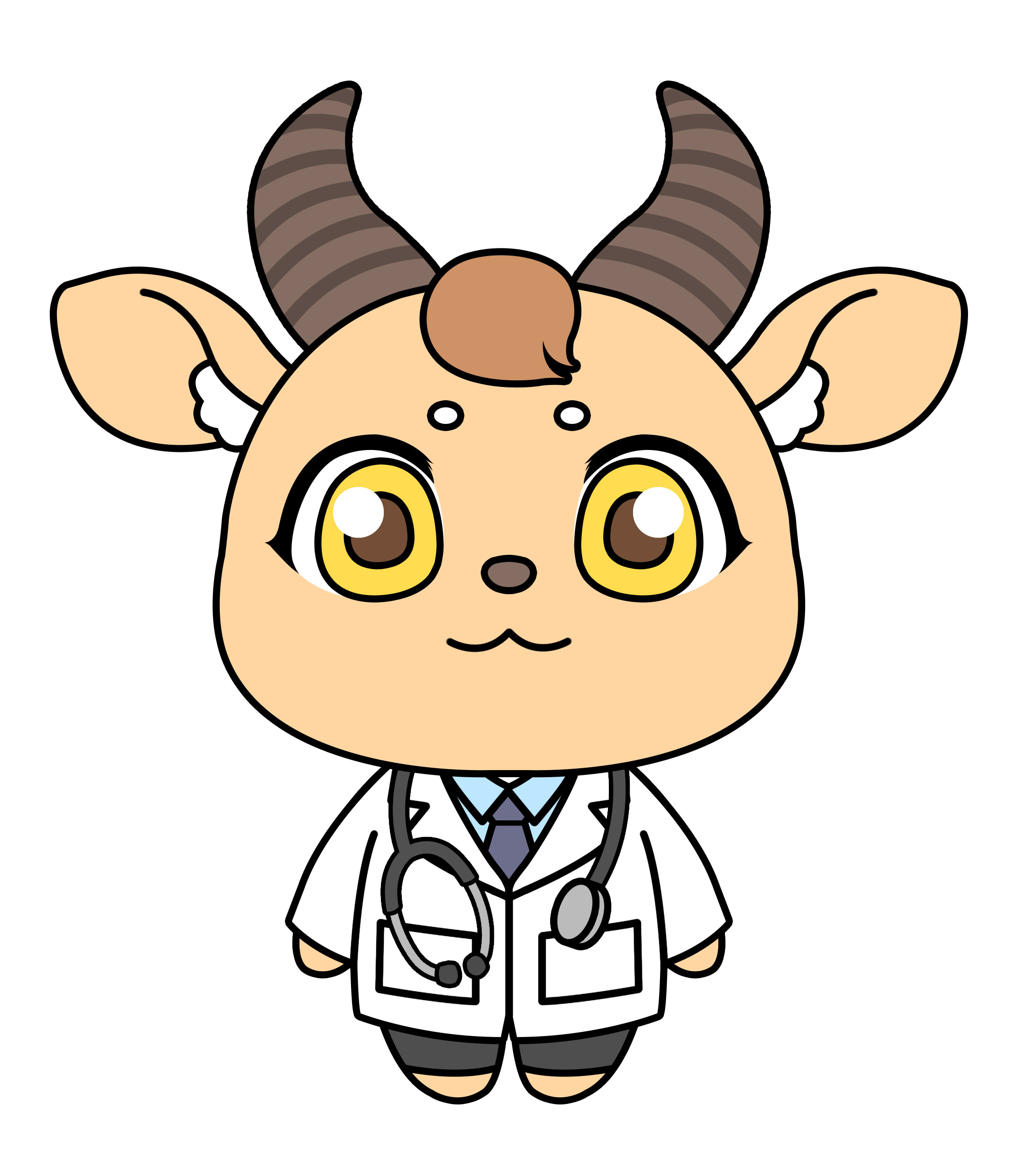 羚羊吉祥物设计/banner/羚羊logo