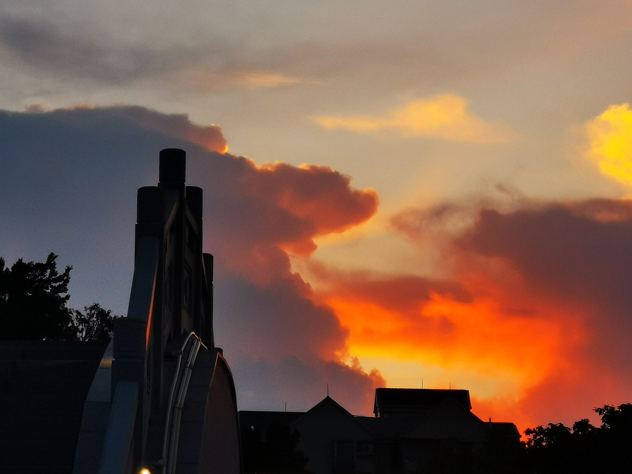 五彩斑斓的天空