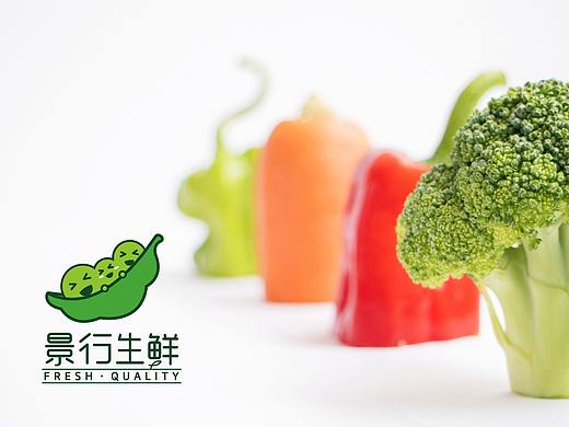 景行生鲜logo