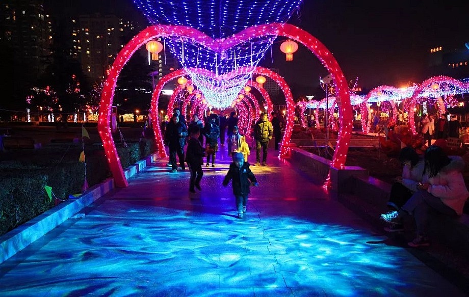 上海幕明新年街区灯光装饰亮化 公园气氛灯光模型摆件（图ZMjczNjg5NzQw） - 景观设计 - 站酷设计师幕明广告原创素材 - 站酷ZCOOL