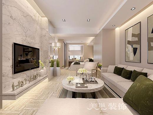 瑞士酒店公寓装修样板间设计