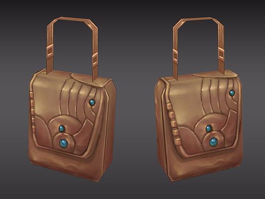 游戲模型練習(xí)6：女包（個(gè)人主頁(yè)-ZMjcyNzg4NjQ=） - 其他三維 - 站酷設(shè)計(jì)師兩只手一起來(lái)原創(chuàng)素材 - 站酷ZCOOL