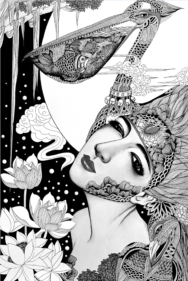 《我与鹈鹕》插画绘本（图ZNzczNTMyODg=） - 商业插画 - 站酷设计师以爱名之原创素材 - 站酷ZCOOL