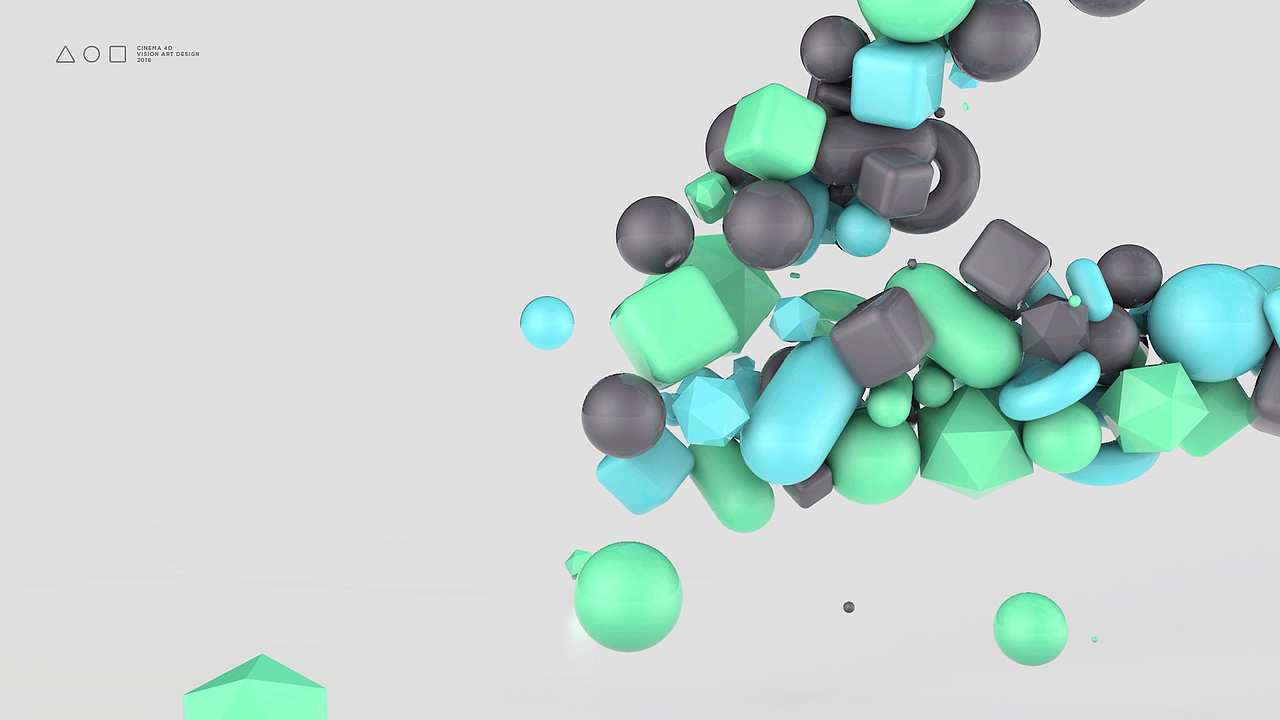 Geometric character animation