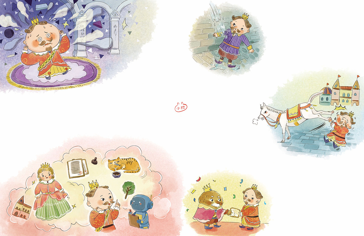 期刊杂志插画（图ZMjMzOTIzNjE2） - 绘本 - 站酷设计师小猪君原创素材 - 站酷ZCOOL
