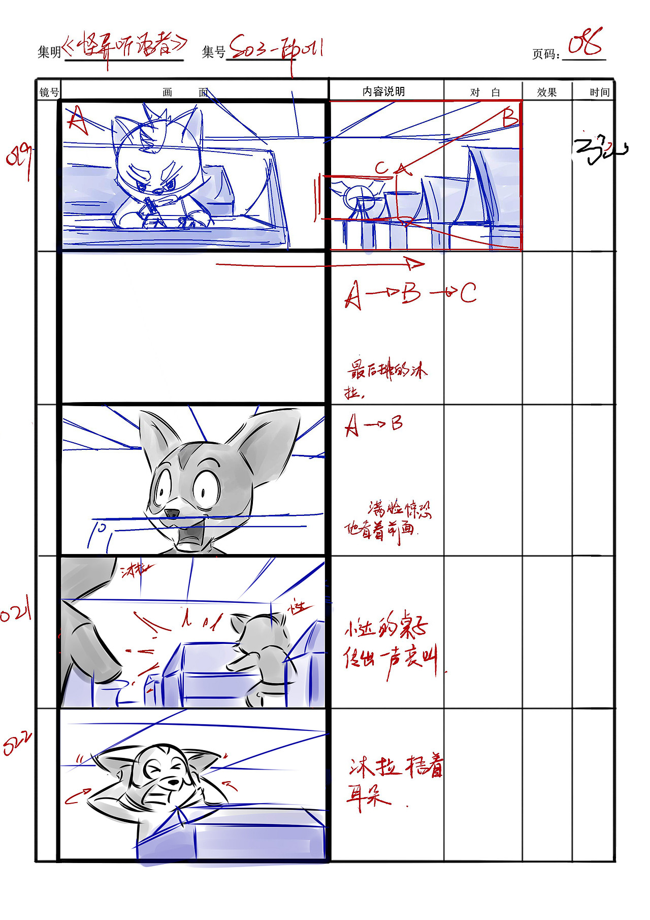 分镜（图ZMzUzODk5NDg=） - 其他动漫 - 站酷设计师ZIMOLO原创素材 - 站酷ZCOOL