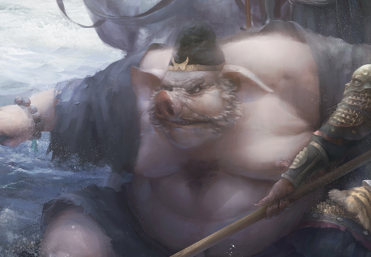 张墨一 《普度众生》（图ZNDc0NzgxNjQ=） - 商业插画 - 站酷设计师张墨一原创素材 - 站酷ZCOOL