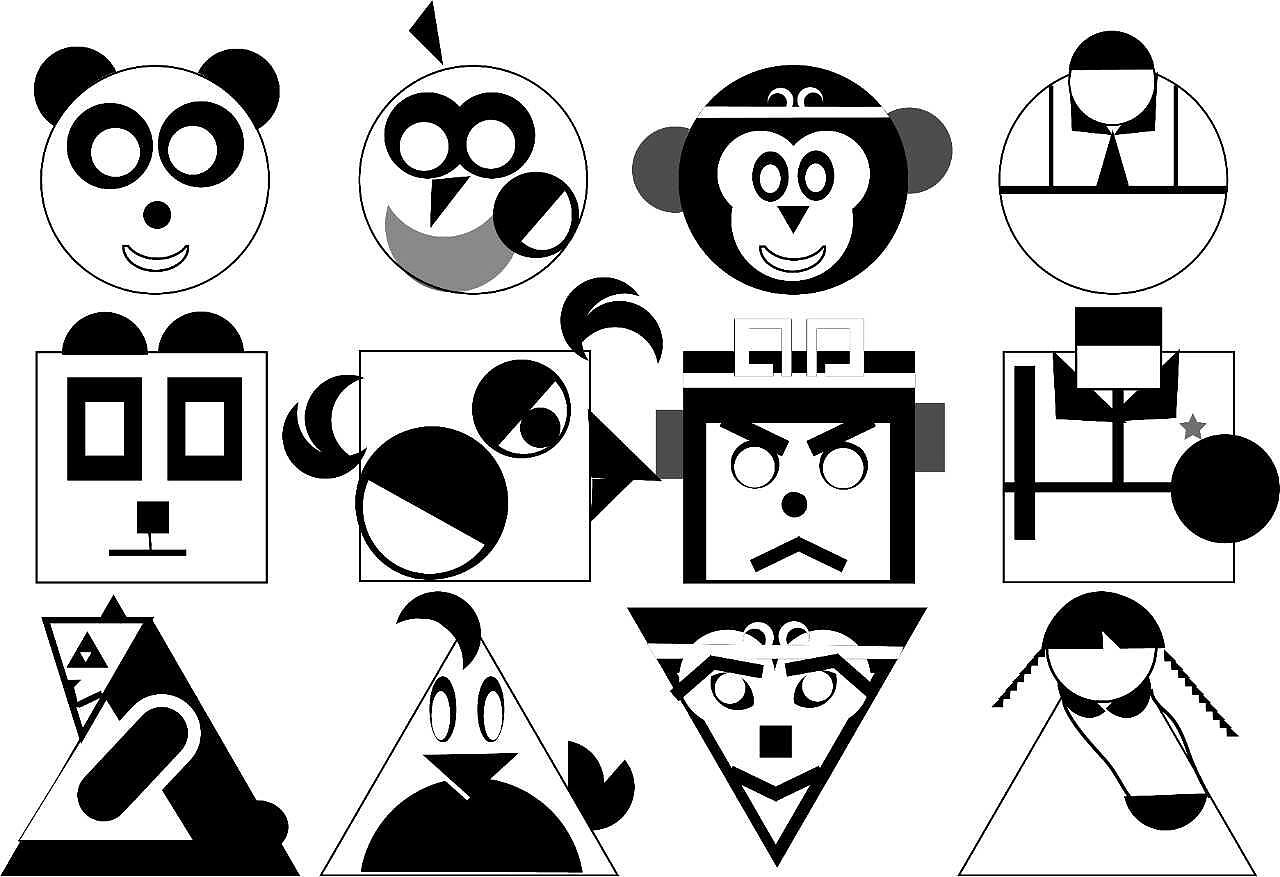 ai小动物设计|平面|图案|metoo1990 - 原创作品 - 站酷 (zcool)