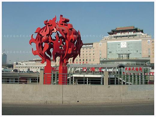 【案例】卫辉不锈钢雕塑设计规划定制厂家（图）