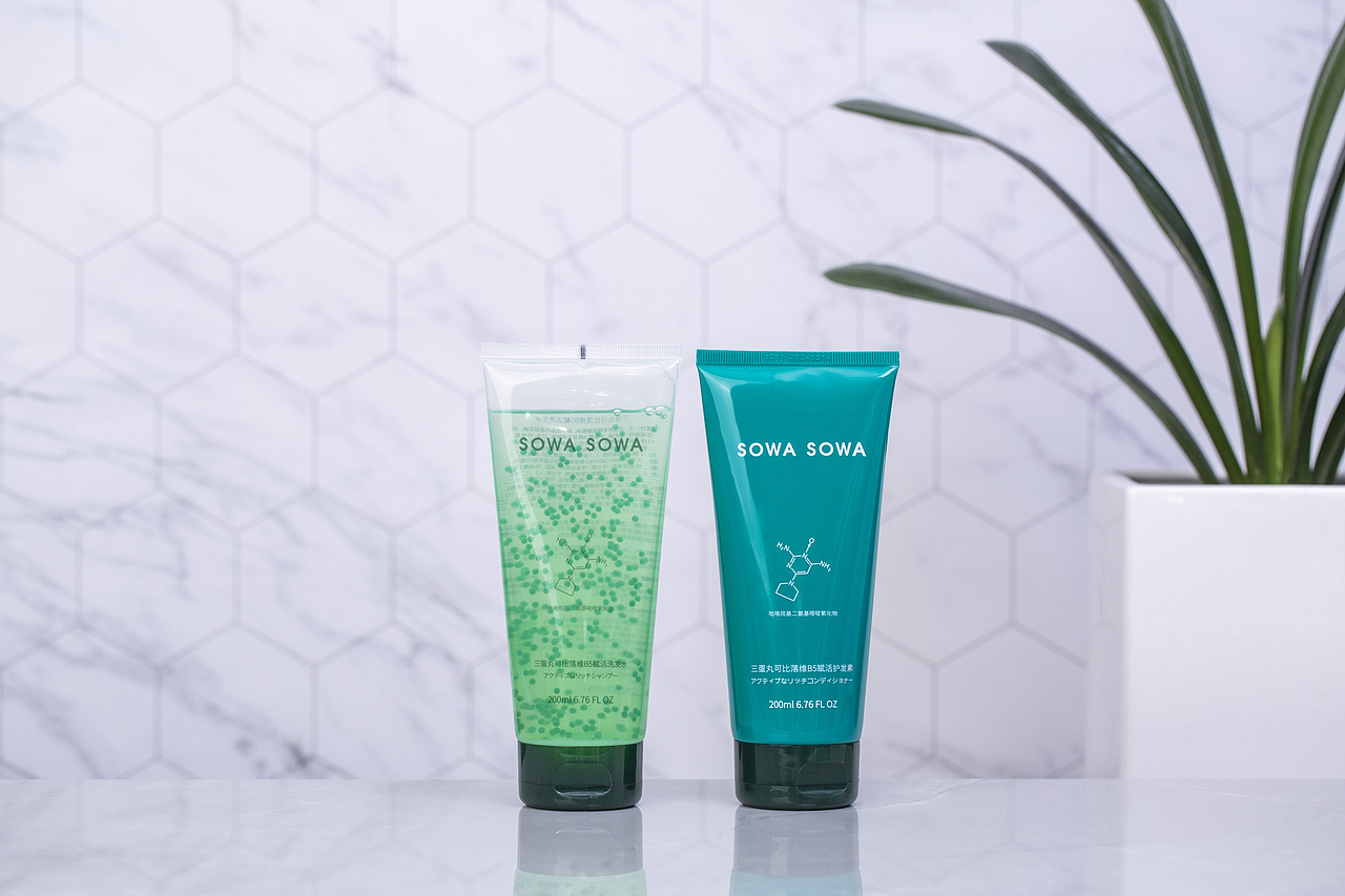 三蛋丸可比落维B5赋活洗发水护发素