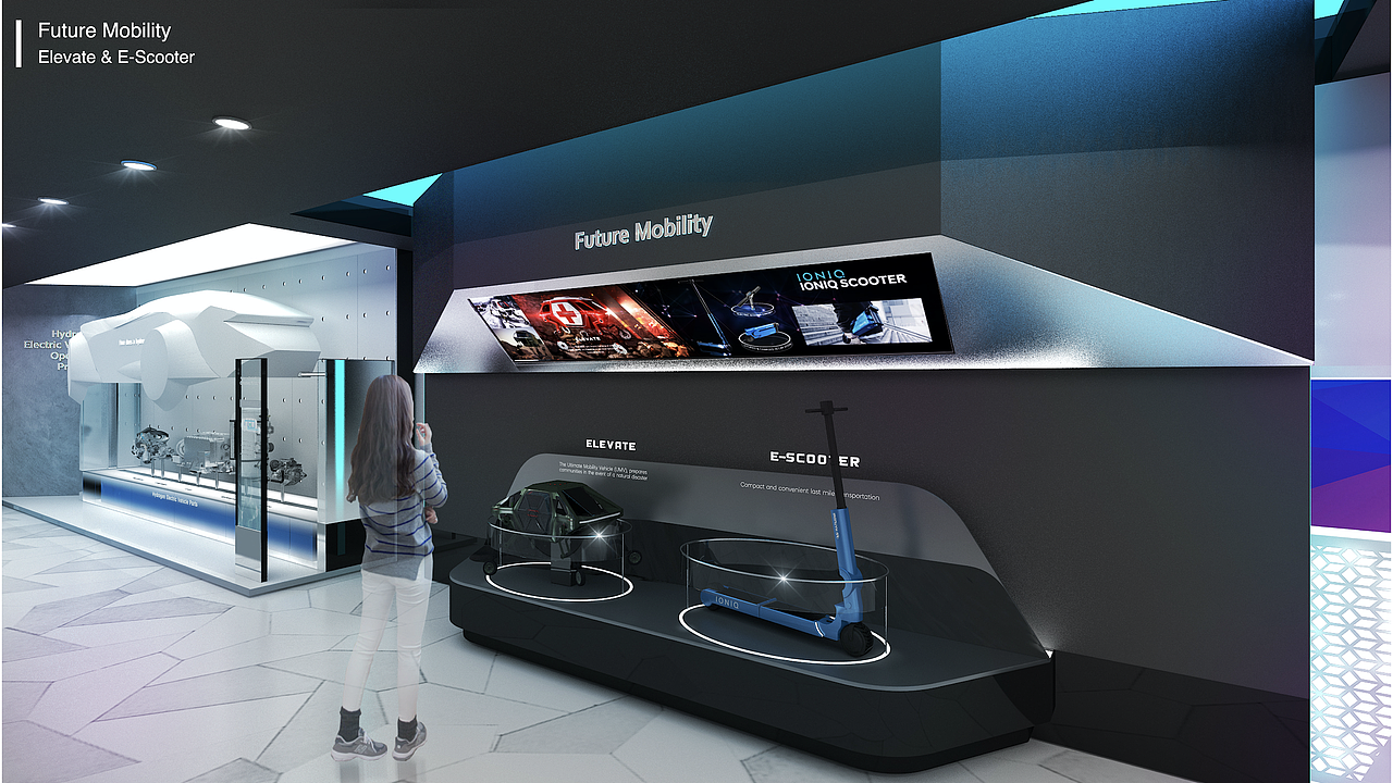 现代汽车（图ZMjY3MzIzMTg0） - 商业空间设计 - 站酷设计师场景美学设计原创素材 - 站酷ZCOOL