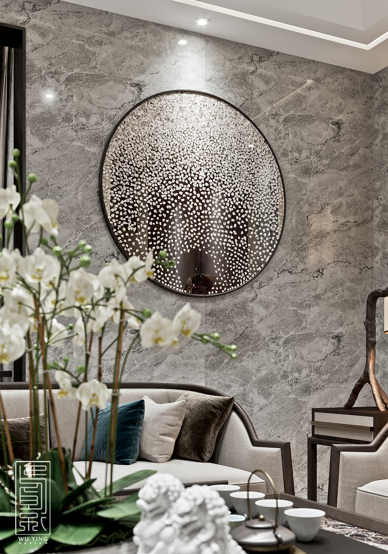 新中式-东莞松山湖（图ZMTQ0NDc3Mzky） - 家装设计 - 站酷设计师乌影原创素材 - 站酷ZCOOL