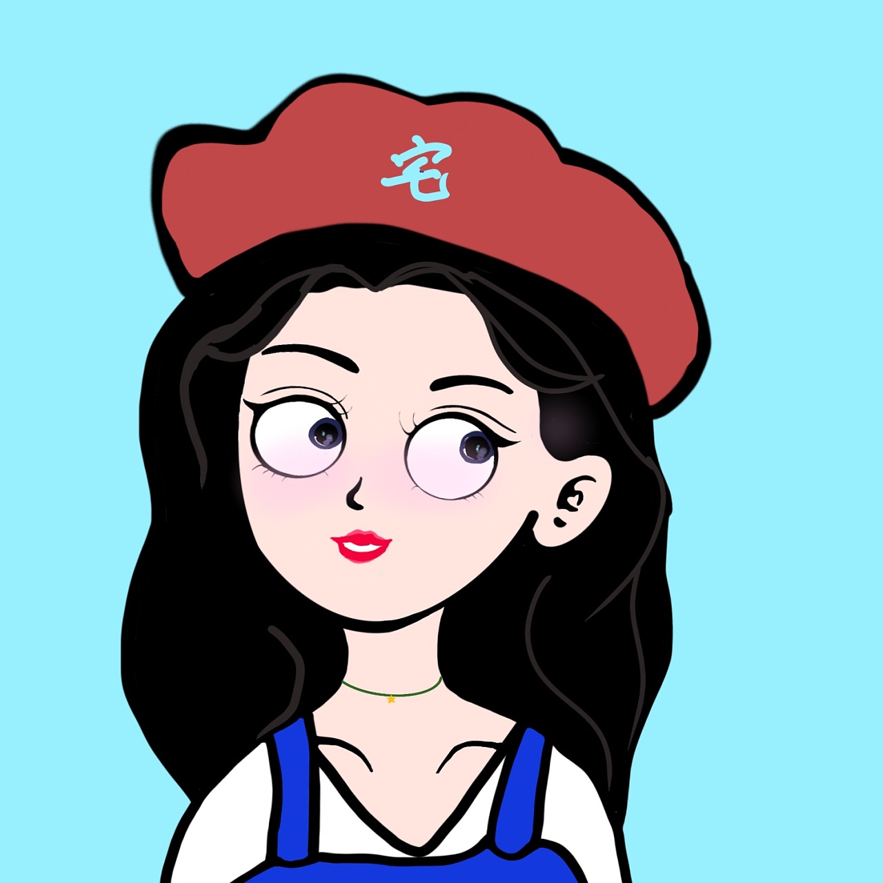 临摹一些大眼睛人物哈哈|动漫|单幅漫画|林小宅o - 原创作品 - 站酷