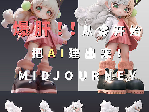 原创IP—从AI到建模渲染