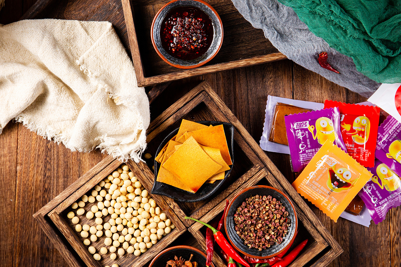 电商零食拍摄---祖名豆制品小吃（图ZMTQxMDU5NjY4） - 产品摄影 - 站酷设计师3个苹果原创素材 - 站酷ZCOOL