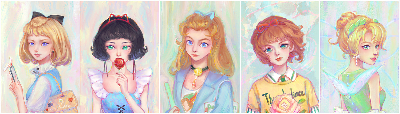 都市童话 合集（图ZMTYyMzM0ODg4） - 创作习作 - 站酷设计师江晓尾原创素材 - 站酷ZCOOL