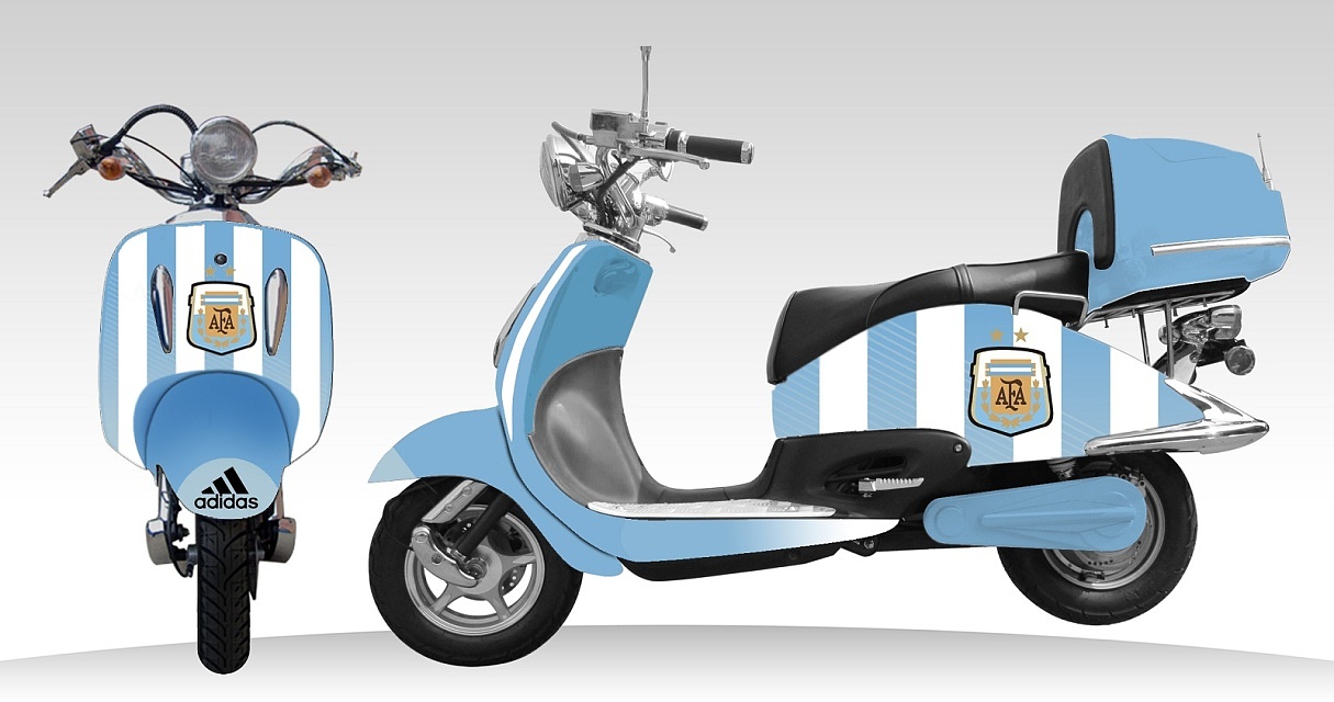 大龟王电动车图案设计