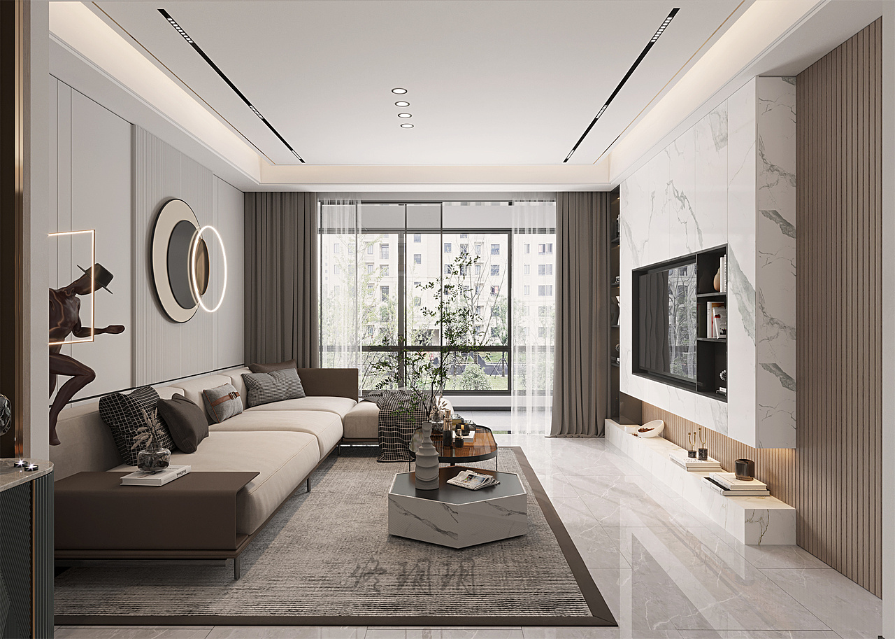 越设计越简洁的精装样板房，高级感全在细节上！
