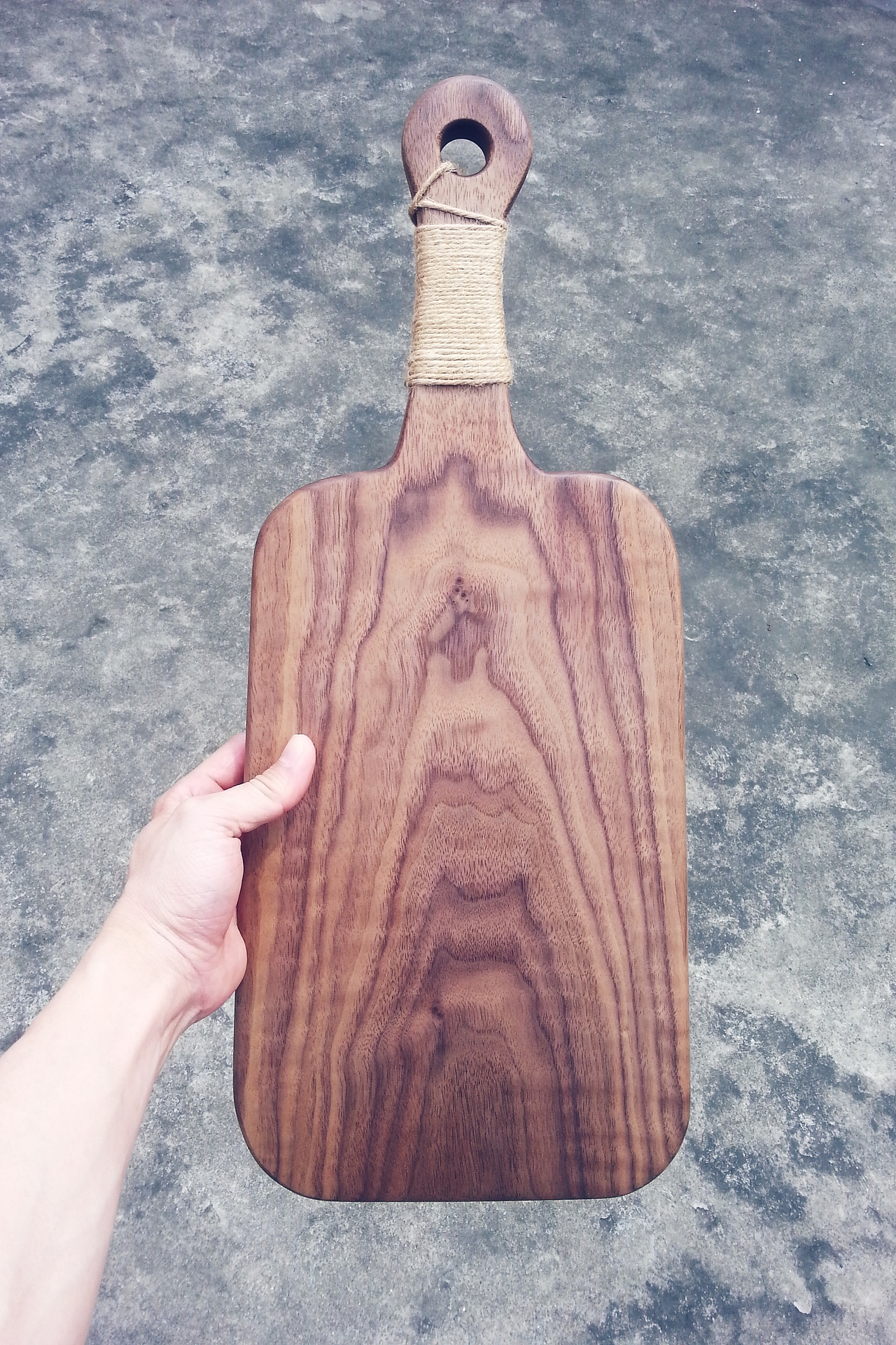 黑胡桃山纹面包板和大大咖啡豆勺（图ZNDUxNzAyNjQ=） - 其他手工艺 - 站酷设计师haifengcraft原创素材 - 站酷ZCOOL