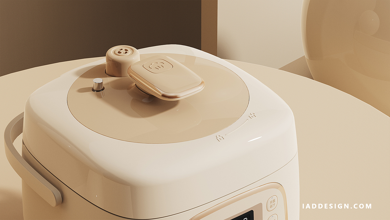 迷你电压力锅（图ZMjY3MTczOTky） - 生活用品 - 站酷设计师合而不同工业设计原创素材 - 站酷ZCOOL
