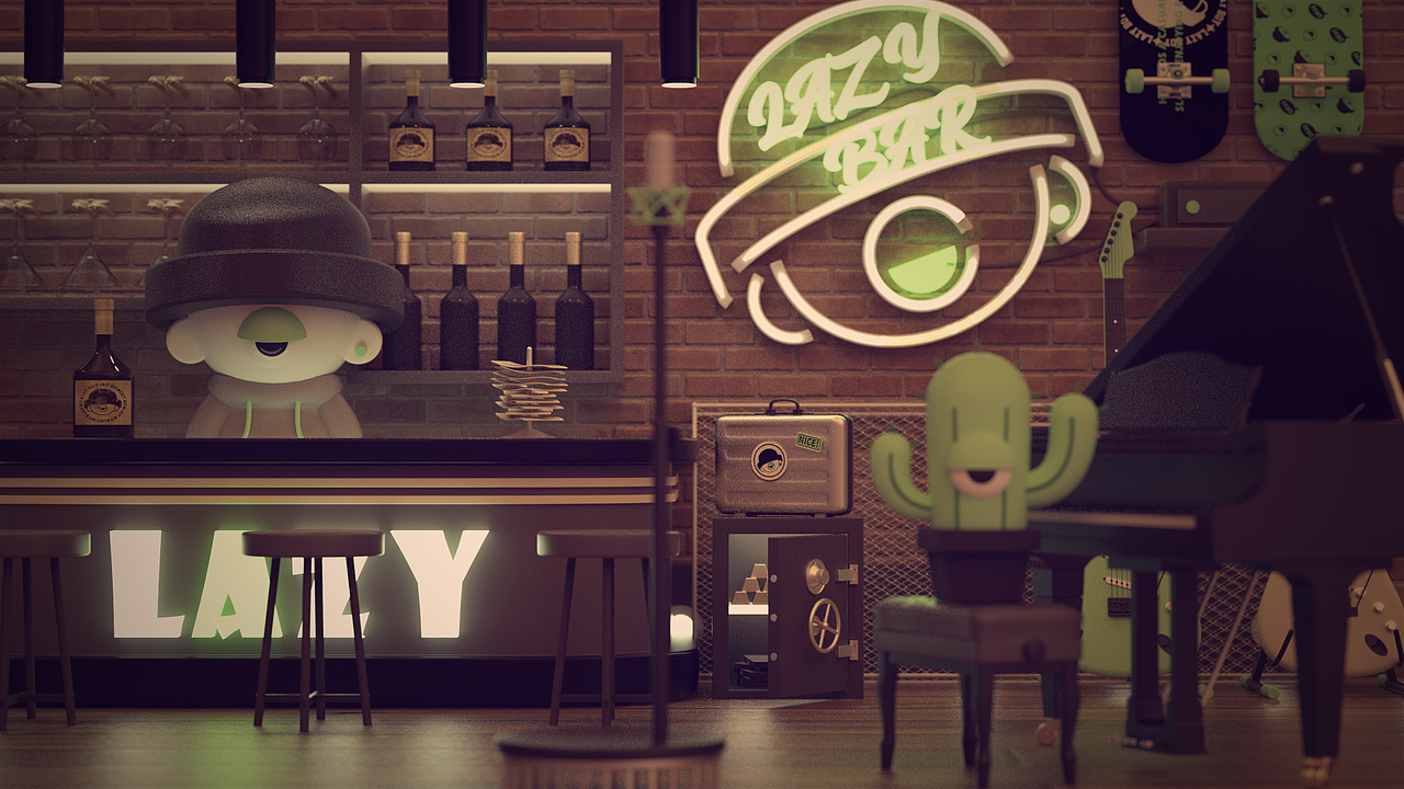 《LAZY BOY》个人IP作品集