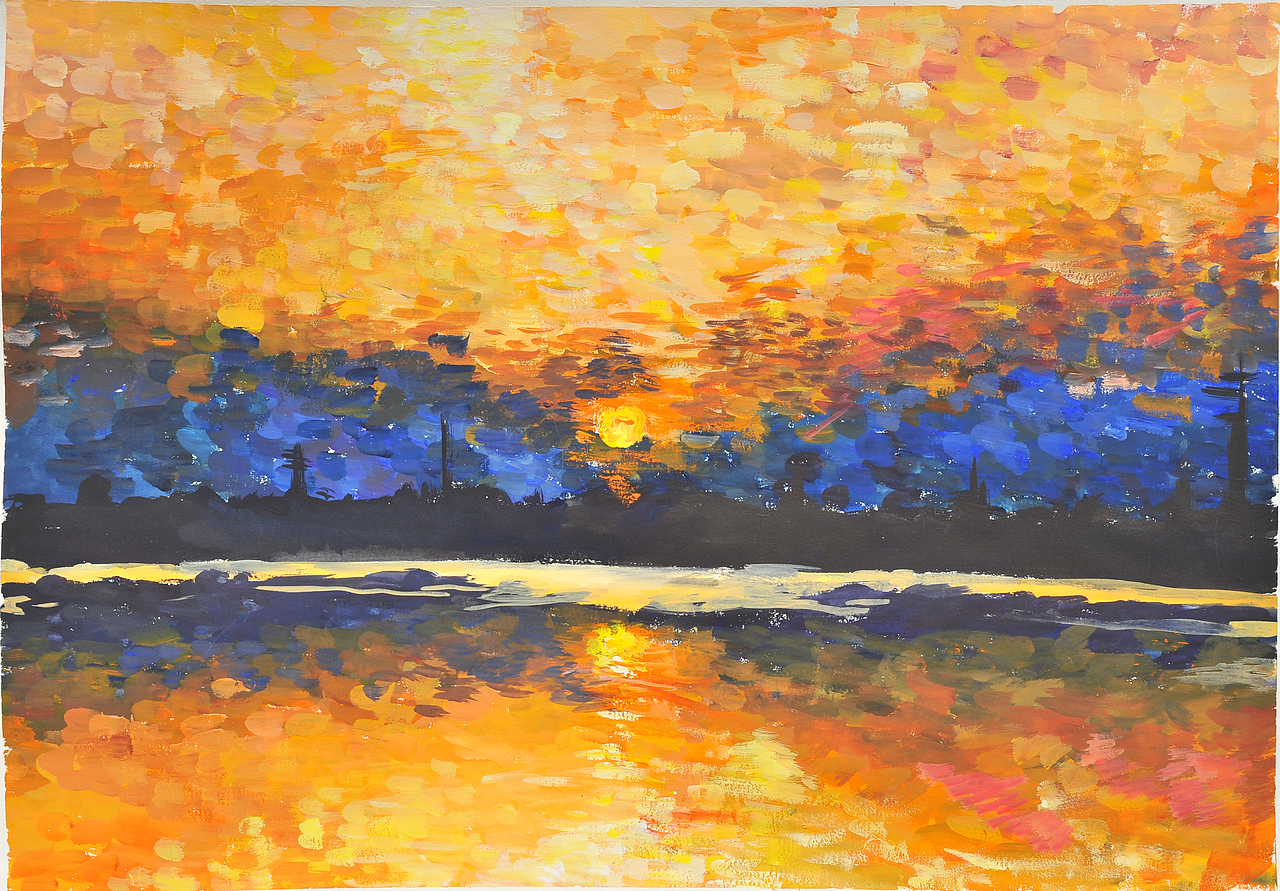 色彩风景创意色彩