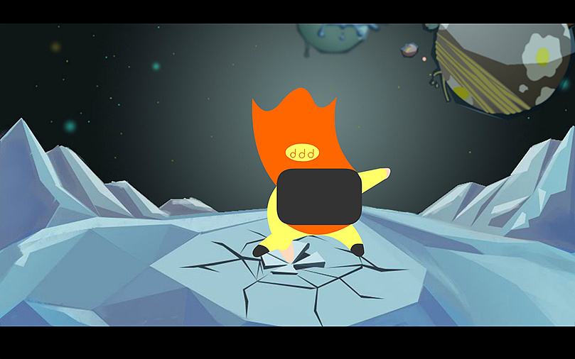 二维动画创意广告 — 拯救"胃"星系