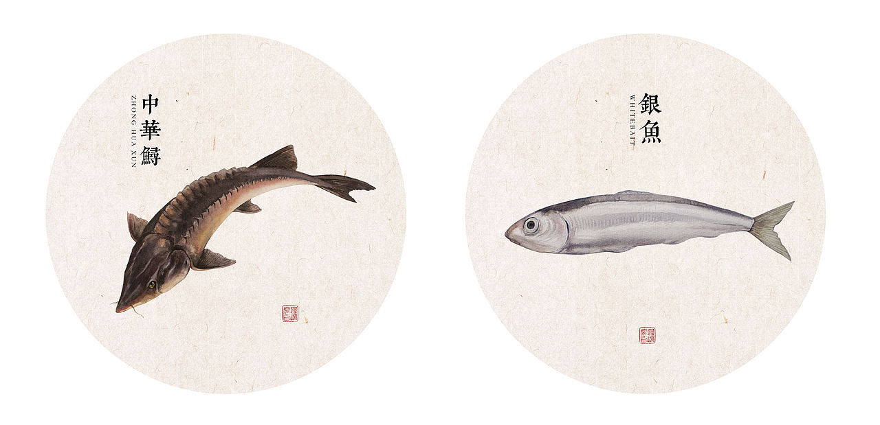 海生物集合～水彩手绘（图ZMTU5NDM1NTMy） - 绘画 - 站酷设计师bian琛雯原创素材 - 站酷ZCOOL